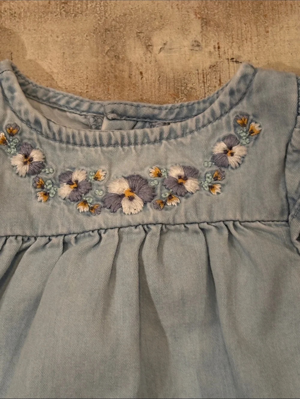 Carter’s 6 Piece Newborn Embroidery & Appliqué Baby Girl Bundle